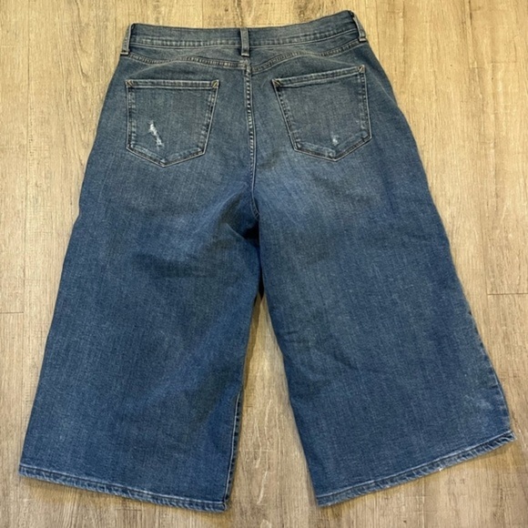 A.N.A. Denim Wide Leg Crop Pants High Rise 6 - Picture 11 of 12